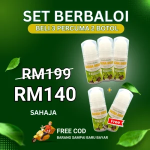 Set Berbaloi - Beli 3 Percuma 2